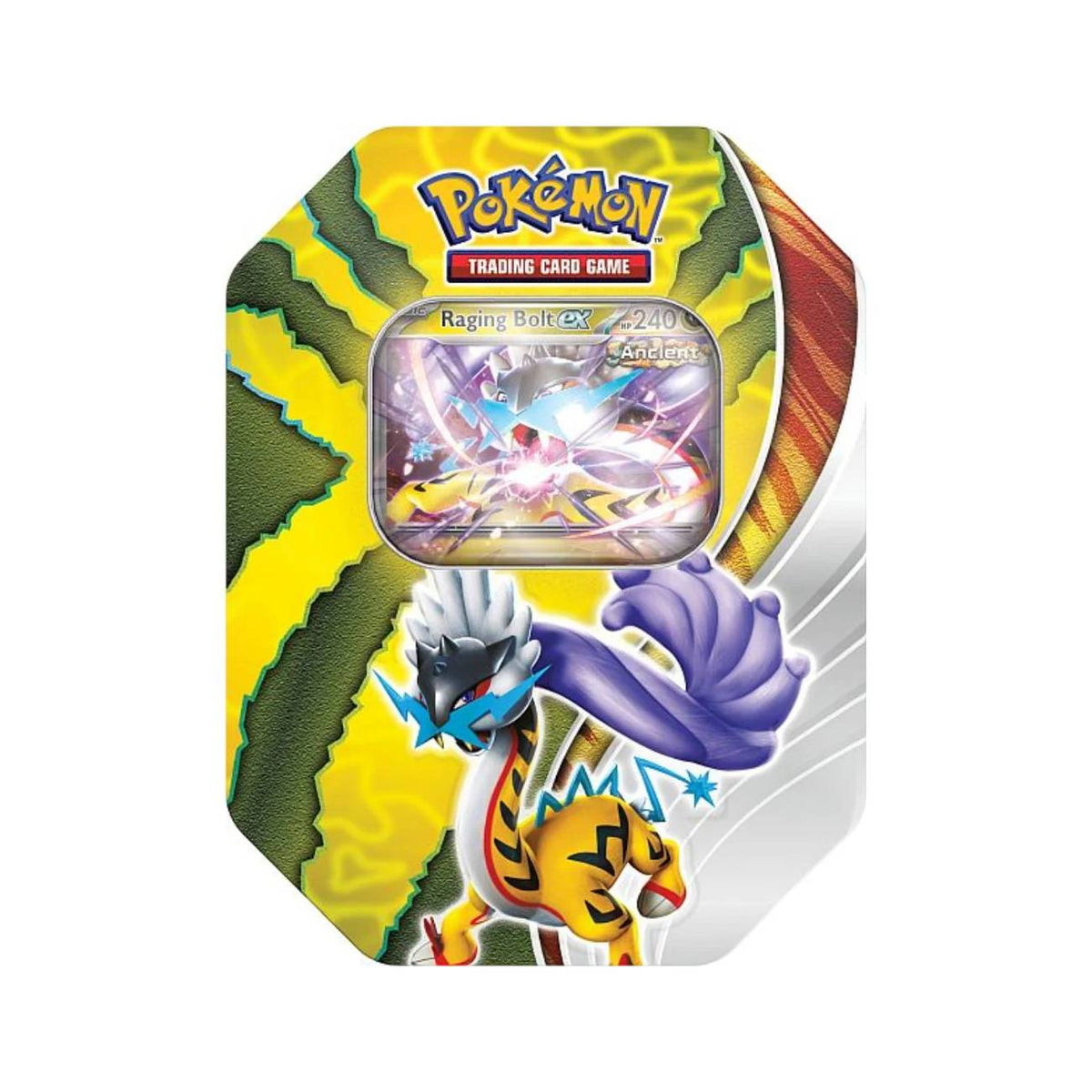 Pokmon TCG: Paradox Destinies Ex Tin (Raging Bolt Ex) CardsHouse Pokmon TCG: Paradox Destinies Ex Tin (Raging Bolt Ex) CardsHouse