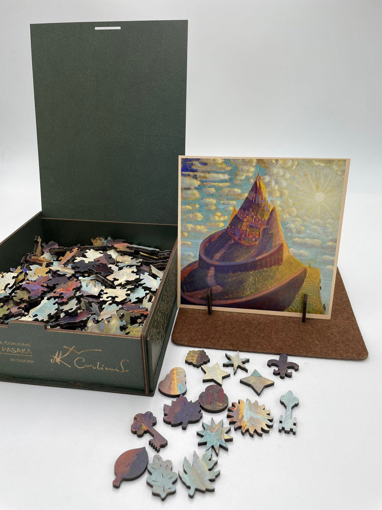 FANTASY-PUZZLES-M.-K.-Čiurlionis-Wooden-Jigsaw-Puzzles CardsHouse