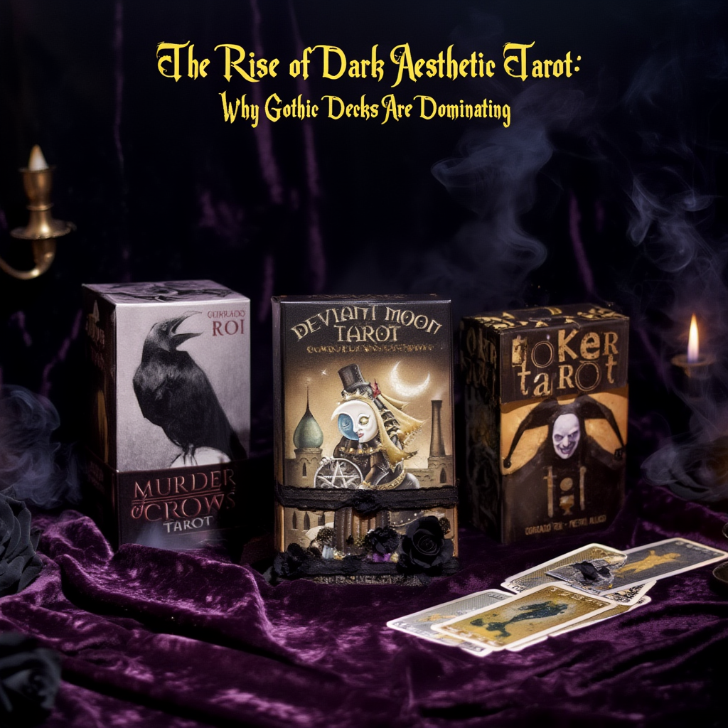 The Rise of Dark Aesthetic Tarot: Why Gothic Decks Are Dominating 2026 CardsHouse