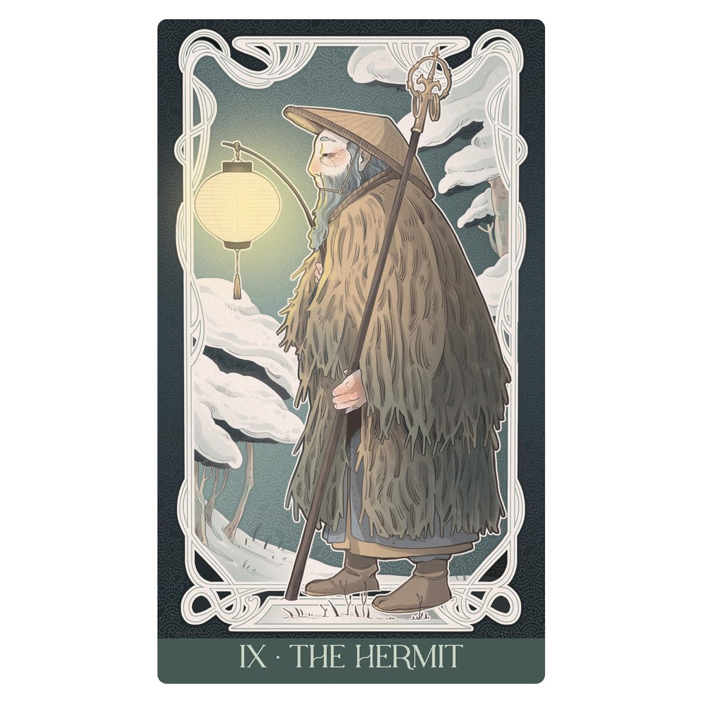 Japanese Art Nouveau Tarot (Premium) Cards Deck Lo Scarabeo