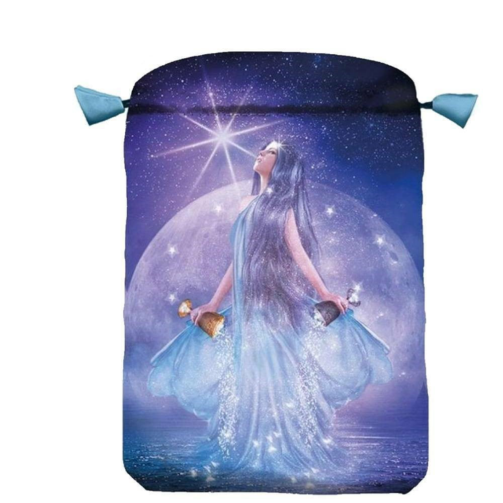 Thelema Satin Bag for Tarot Cards Lo Scarabeo Lo Scarabeo