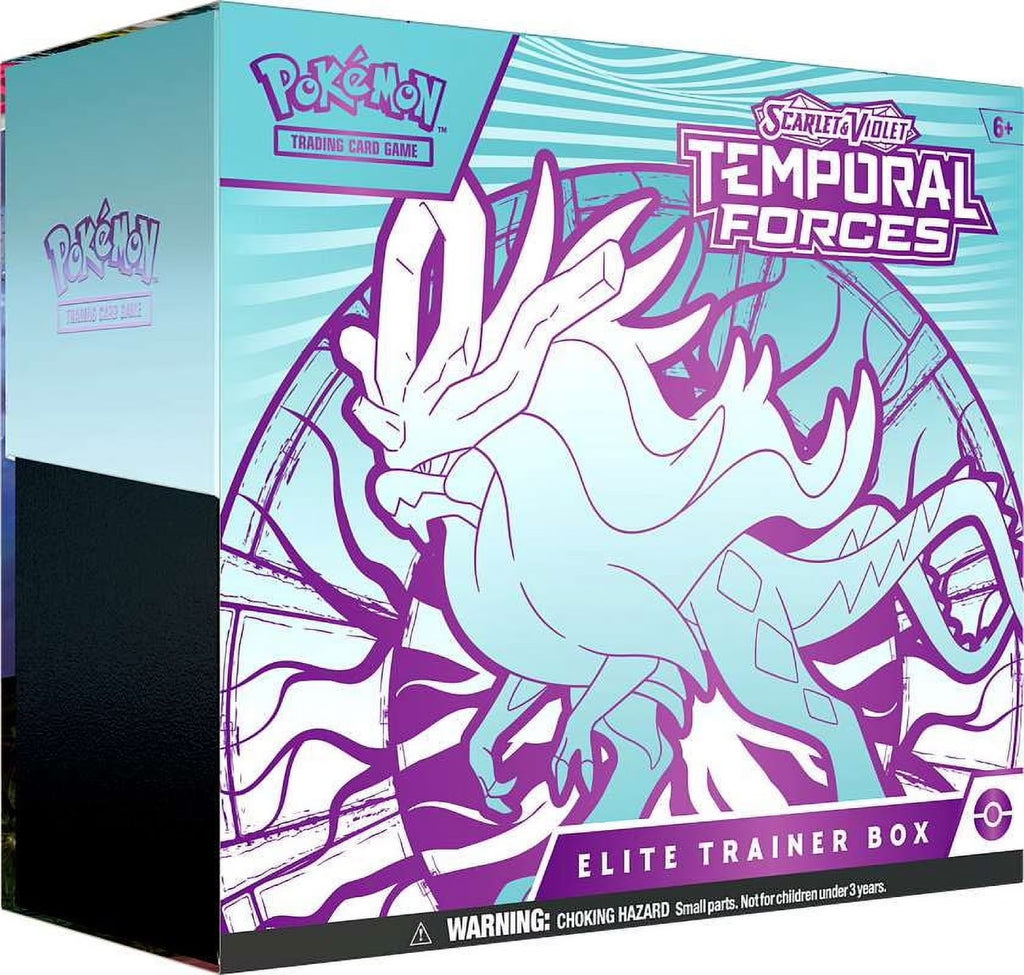 Pokemon Scarlet & Violet: Temporal Forces (Walking Wake) Elite Trainer Box Pokémon