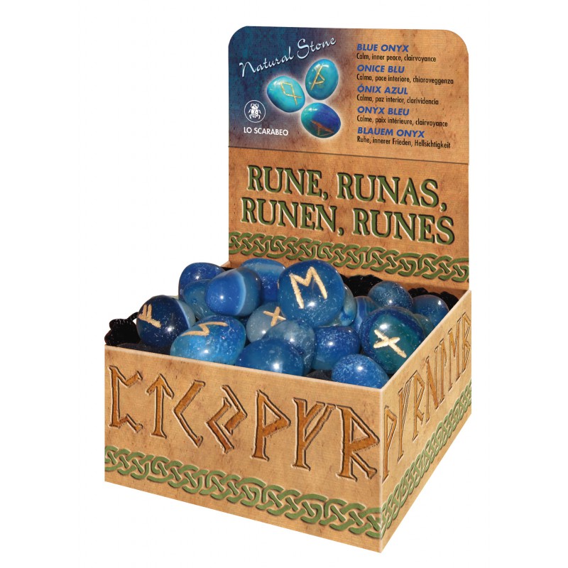 Blue Onyx Runes Lo Scarabeo Lo Scarabeo