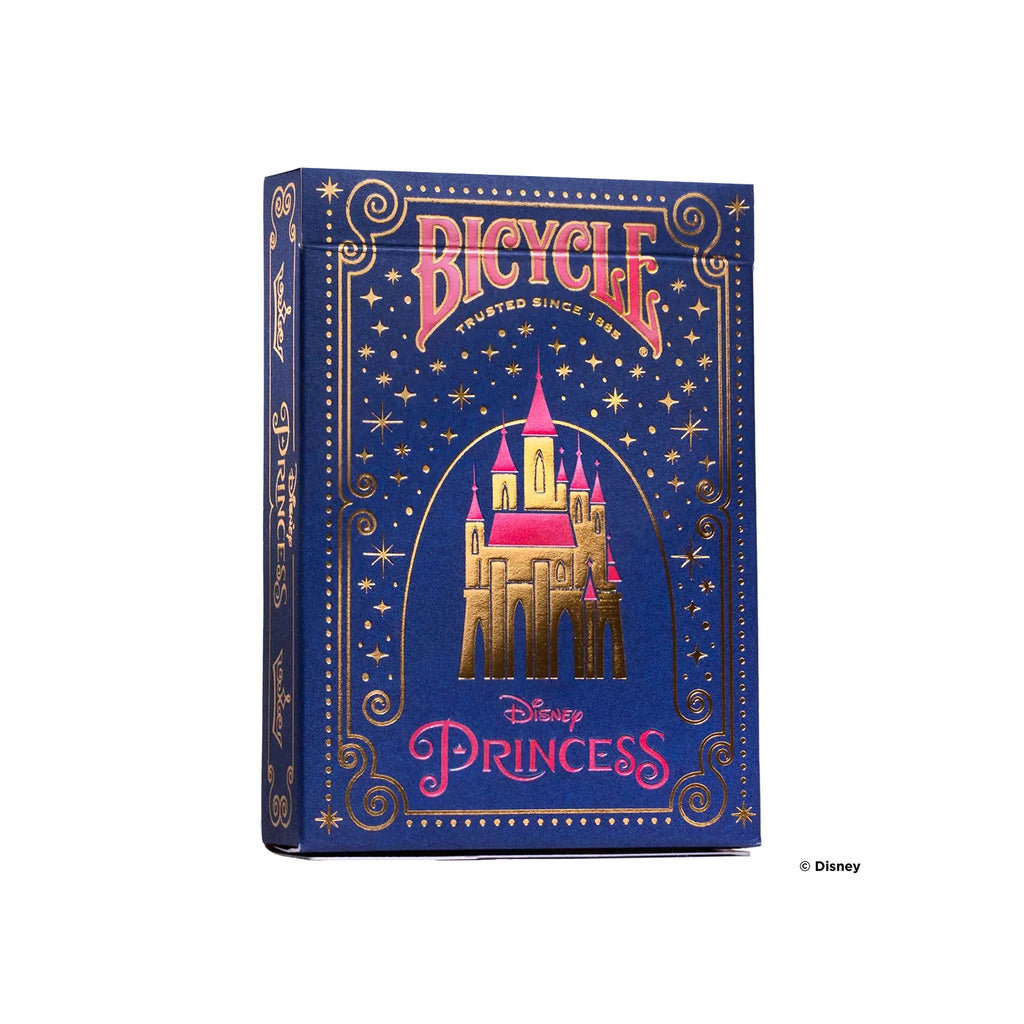 Bicycle Disney Princess Navy cards