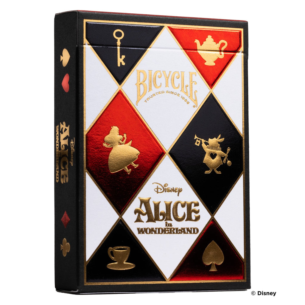Minor Defect Bicycle Disney Alice in Wonderland Playing Cards
