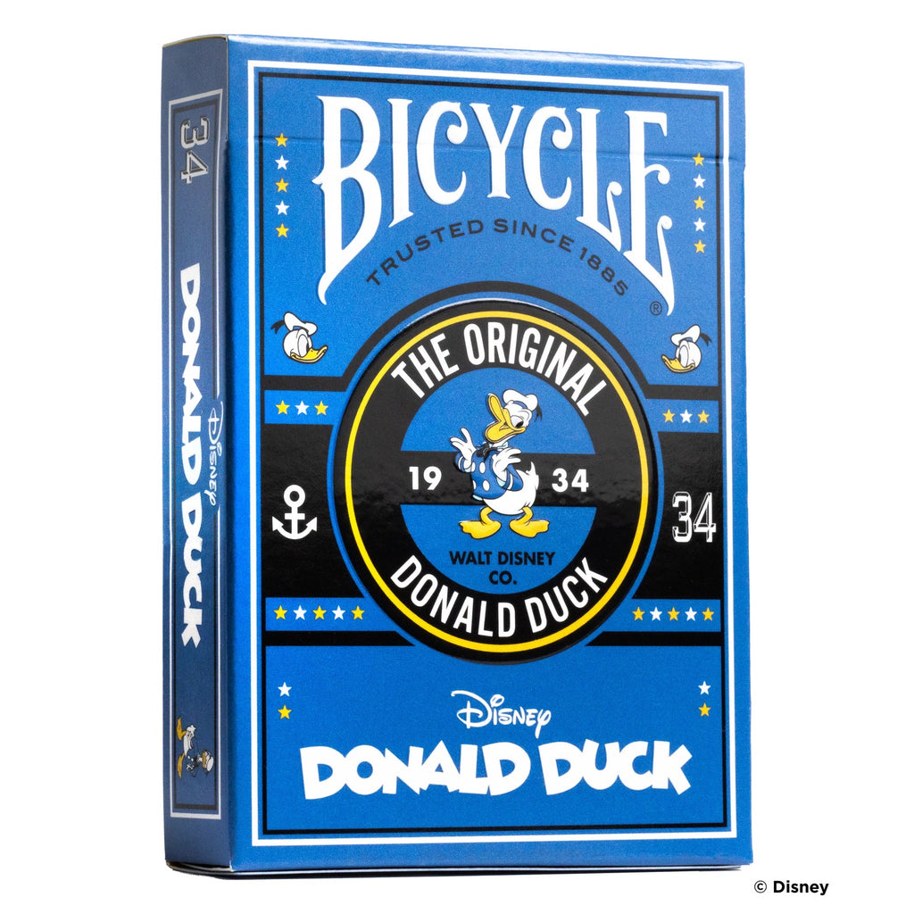Minor Defect Disney Donald Duck playing cards Bicycle