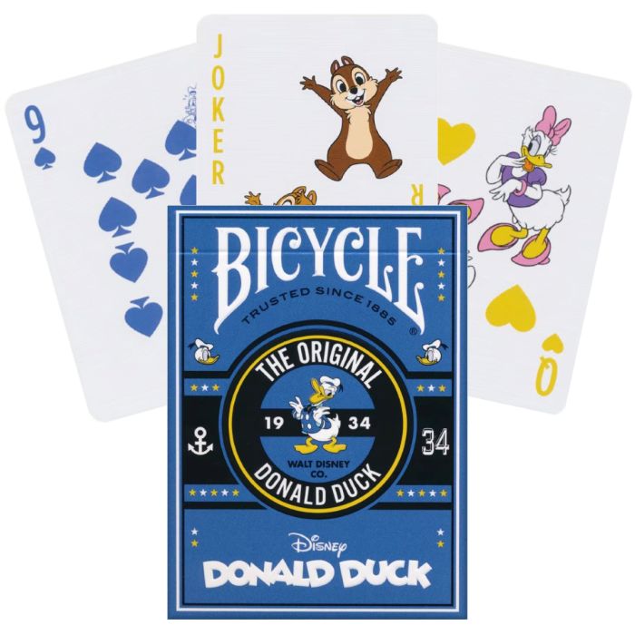 Minor Defect Disney Donald Duck playing cards Bicycle Bicycle