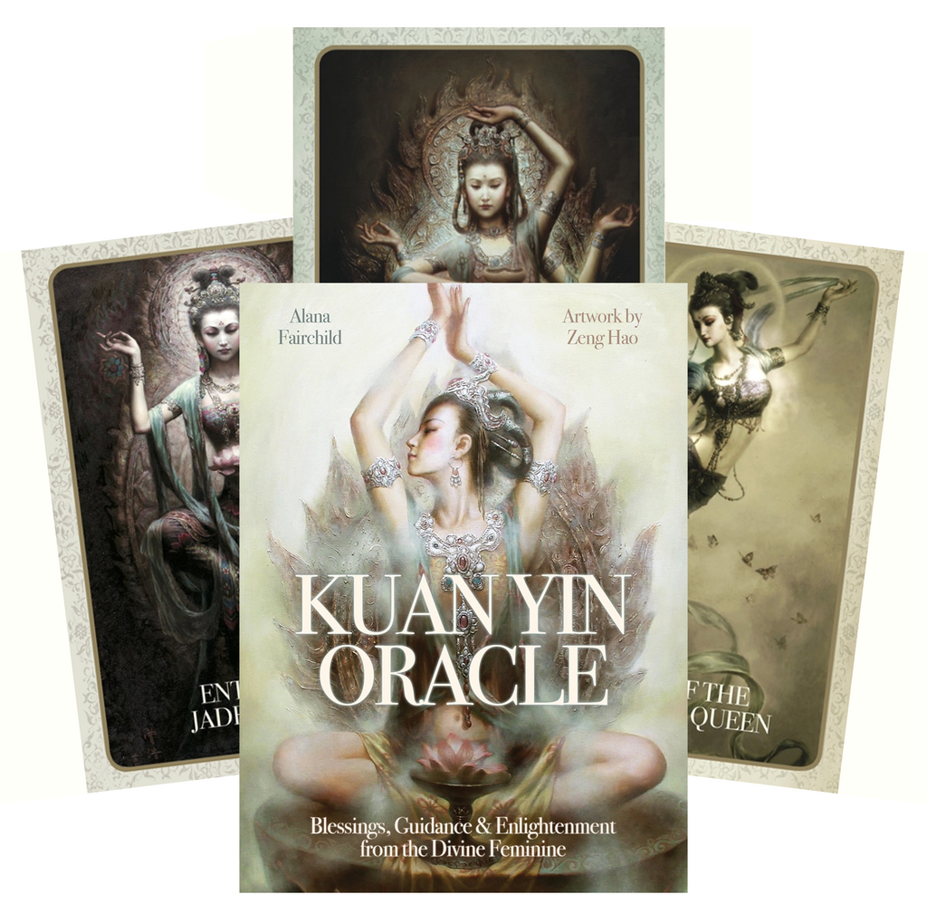 Kuan Yin Oracle Cards Blue Angel Blue Angel