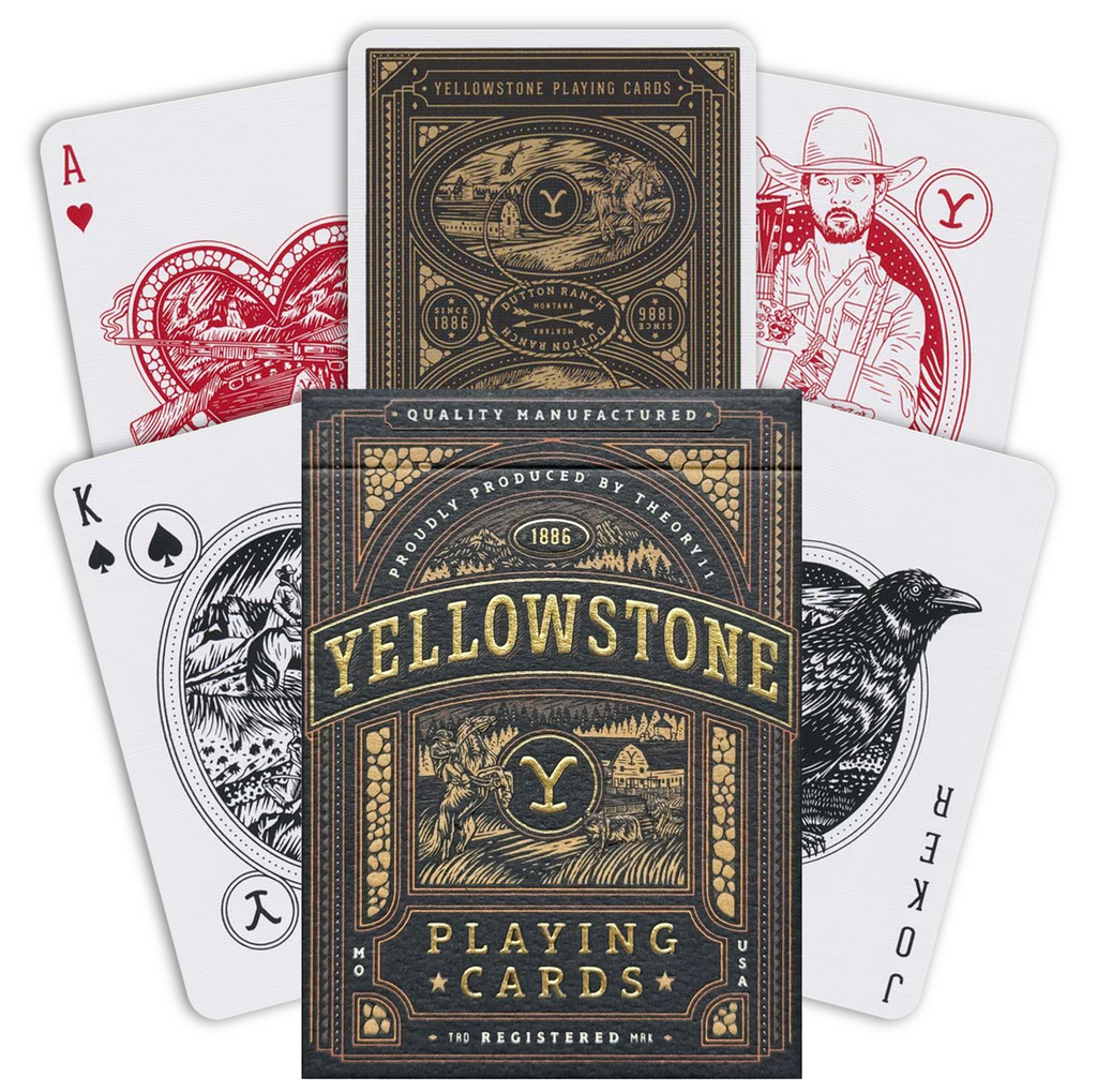 Yellowstone Playing Cards Theory11 Theory 11
