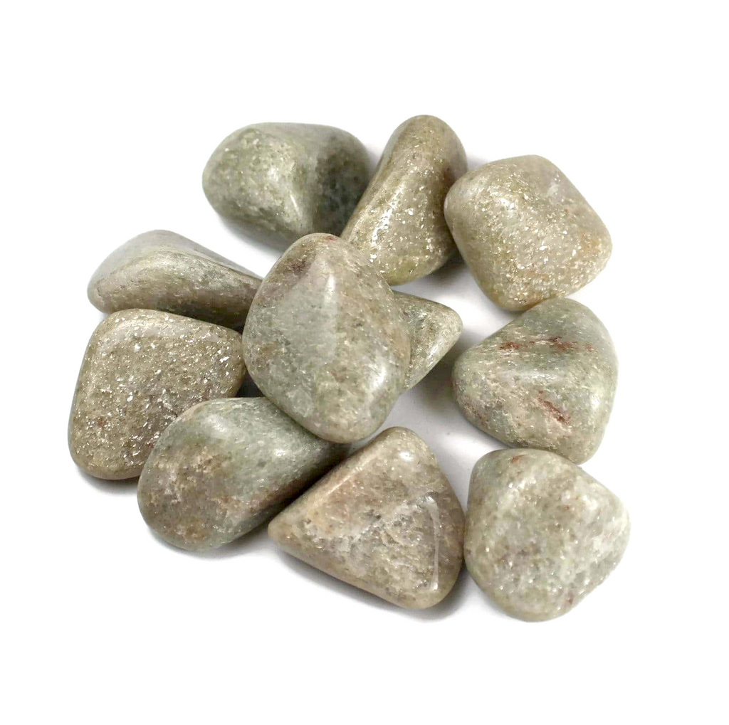 Large Tumble Stones - White Aventurine (24x) Ancient Wisdom Ancient Wisdom