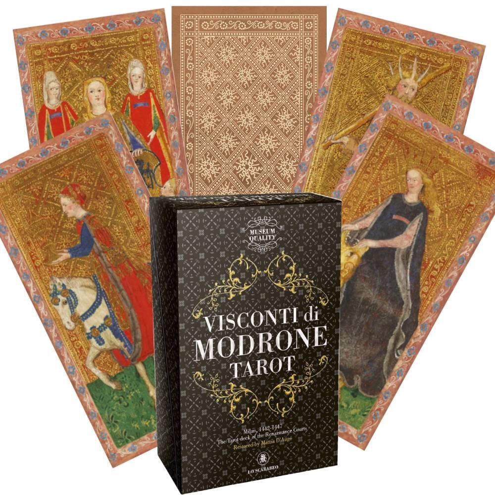 Minor Defect Visconti di Modrone Tarot cards Lo Scarabeo Lo Scarabeo