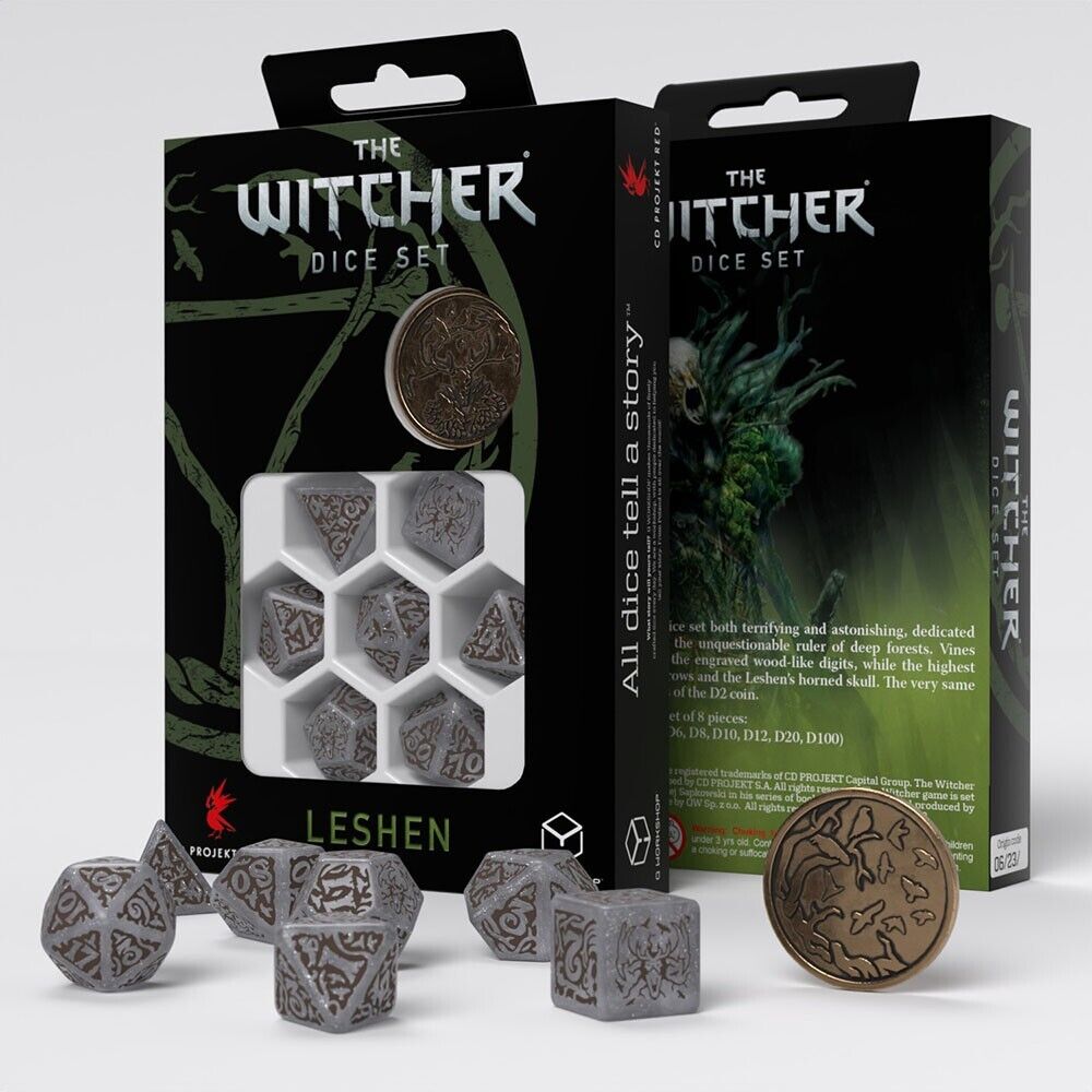The Witcher Leshen - The Shapeshifter Dice set Q-workshop Q-Workshop