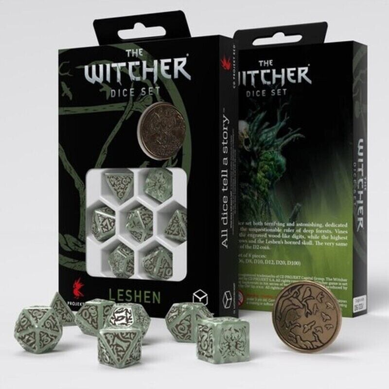 The Witcher Leshen - The Totem Builder Dice Set Q-workshop Q-Workshop