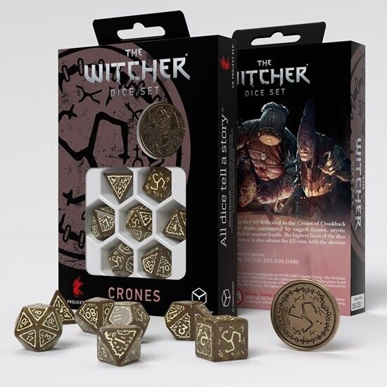 The Witcher Crones - Weavess Dice Set Q-workshop Q-Workshop