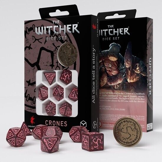 The Witcher Crones - Whispess Dice Set Q-workshop Q-Workshop