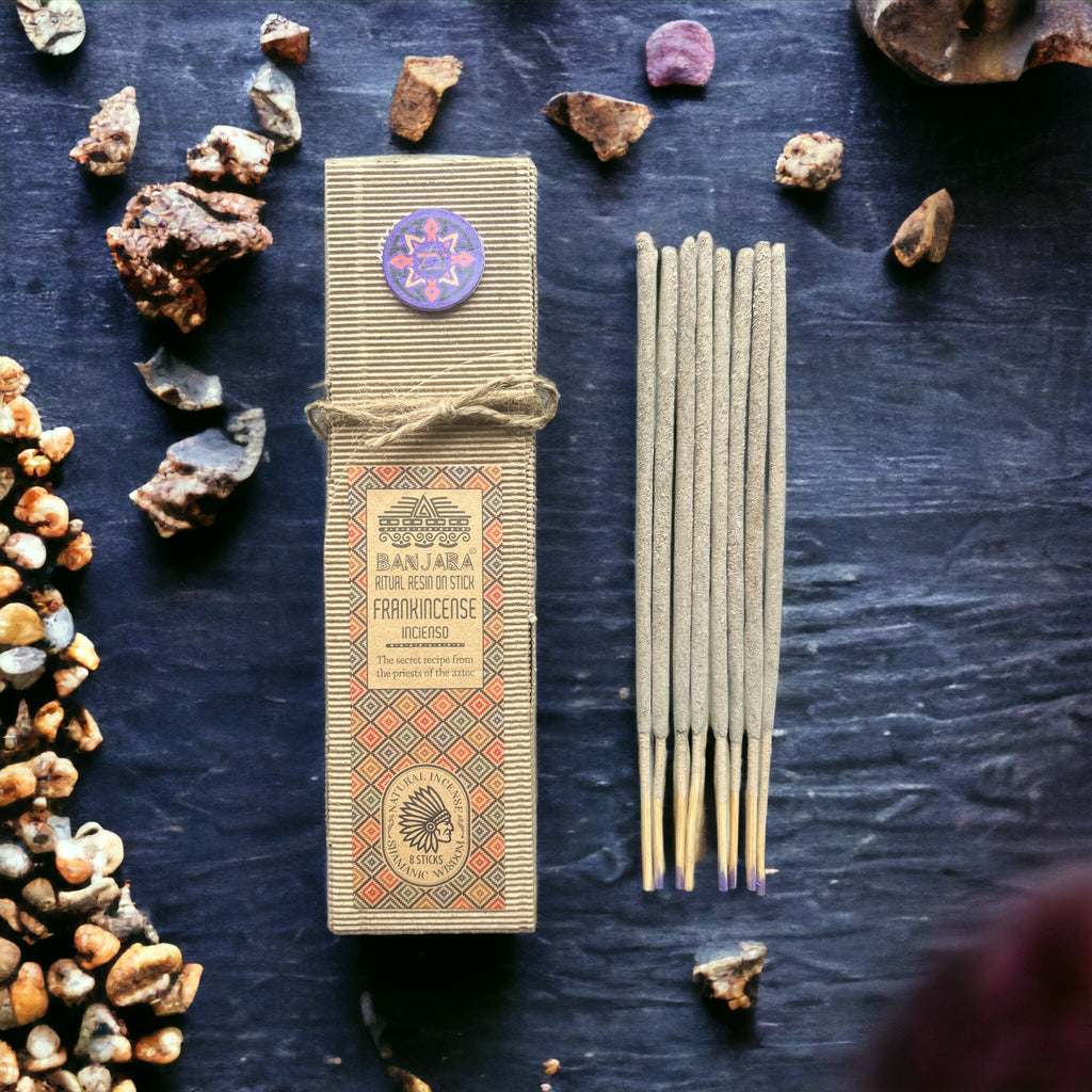 Ritual Resin on Stick Frankincense Incense Banjara Banjara