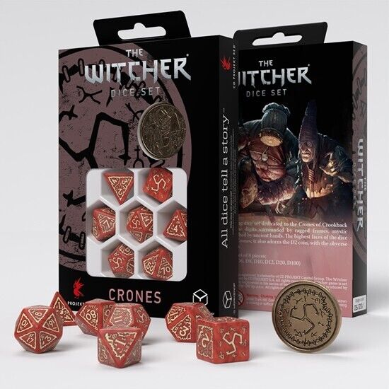 The Witcher Crones - Brewess Dice Set Q-workshop Q-Workshop