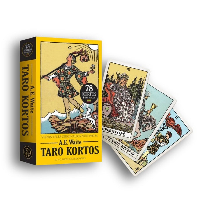 A.E. Waite Tarot Cards in Lithuanian by 369 Cards 369 Cards