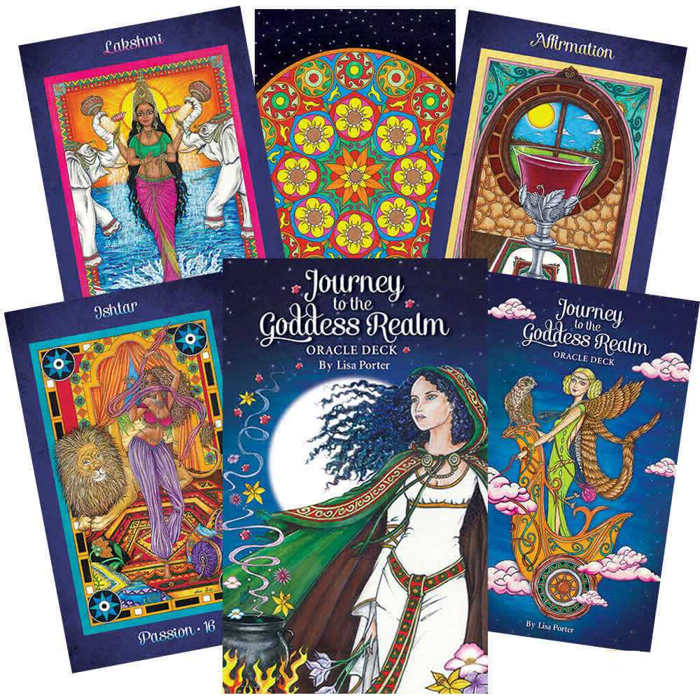 Journey to the Goddess Realm Oracle cards US Games Systems US Games Systems