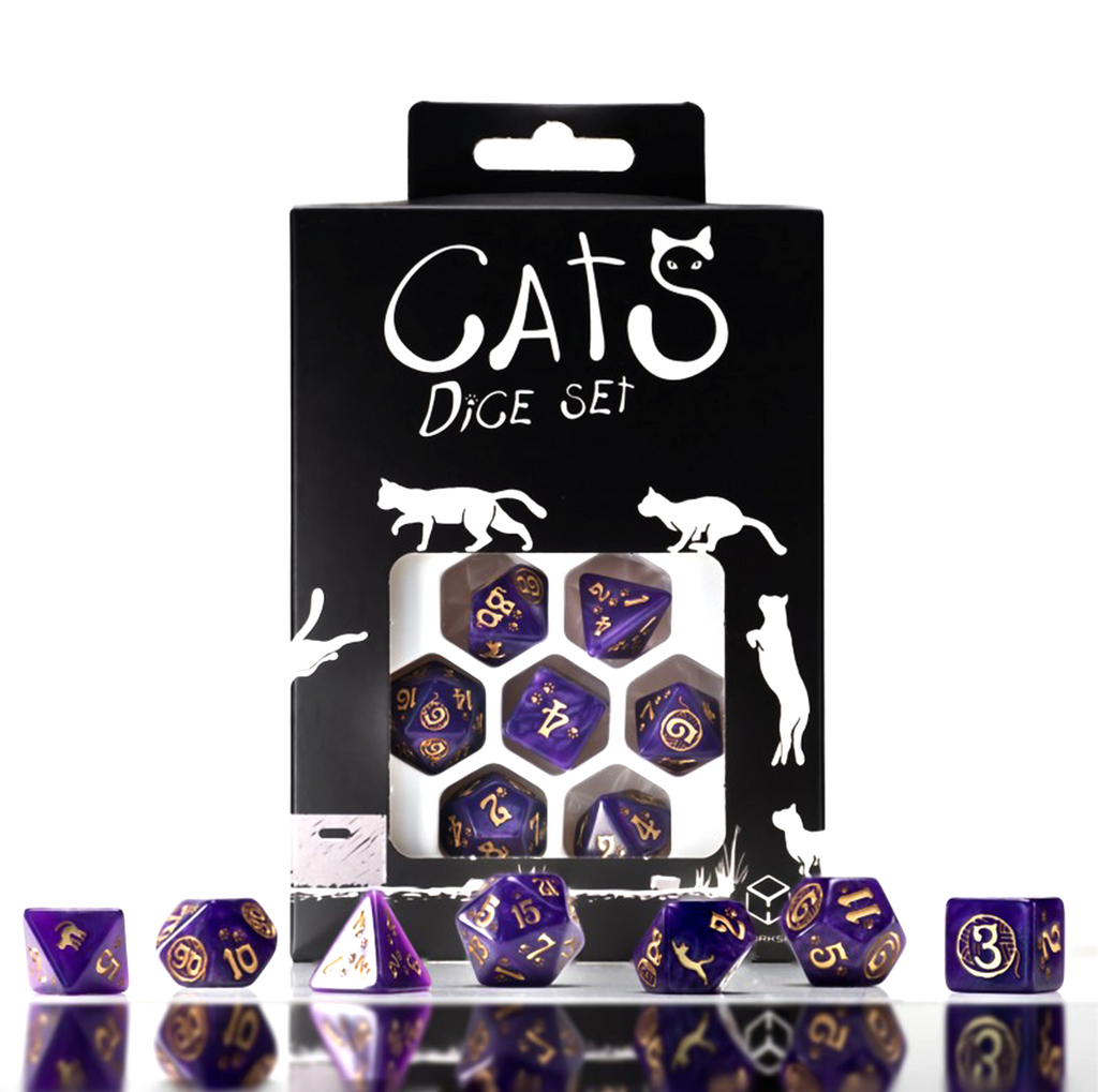 Cats Purrito Dice Set Q-Workshop
