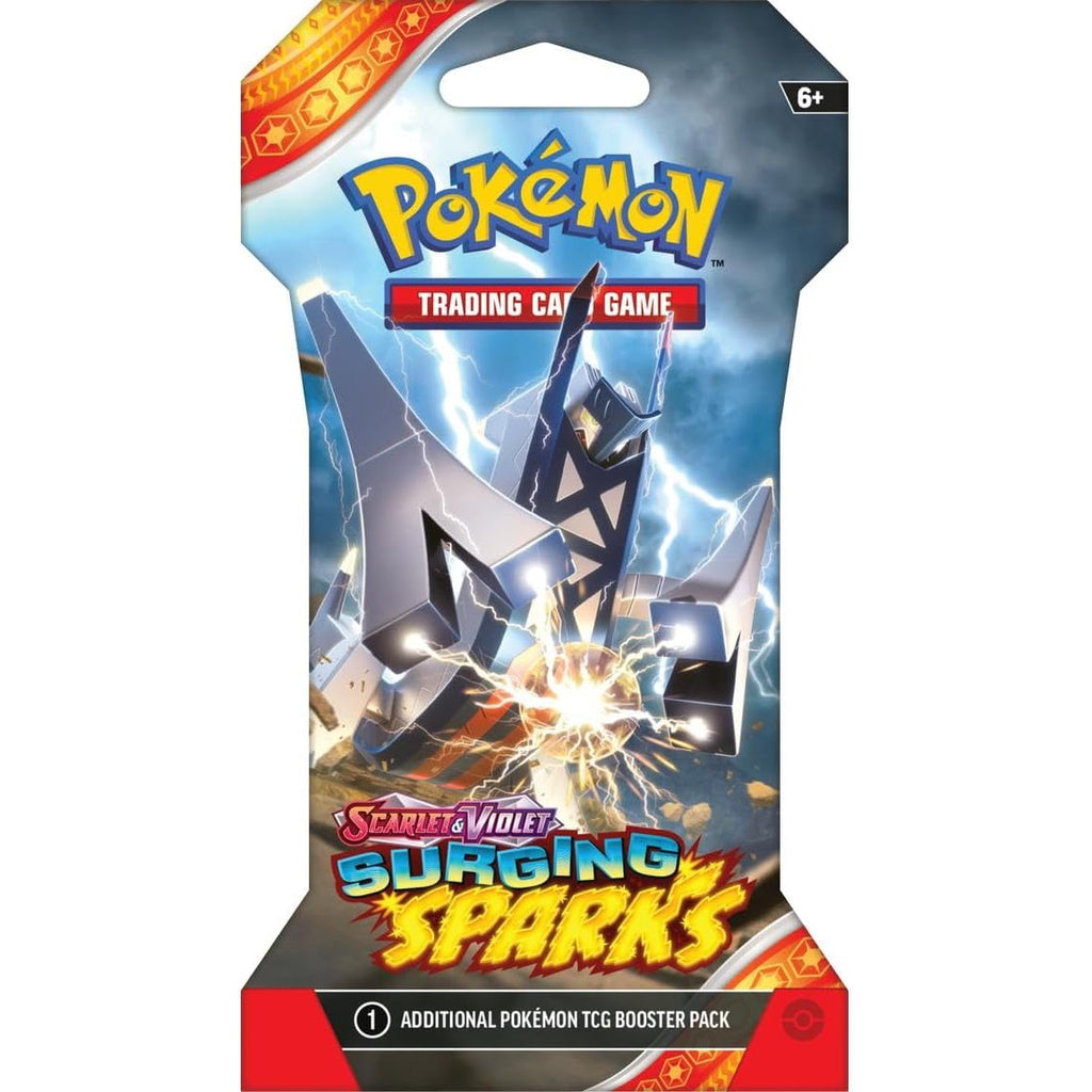 Pokemon Scarlet & Violet: Surging Sparks Sleeved Booster Pack Pokémon