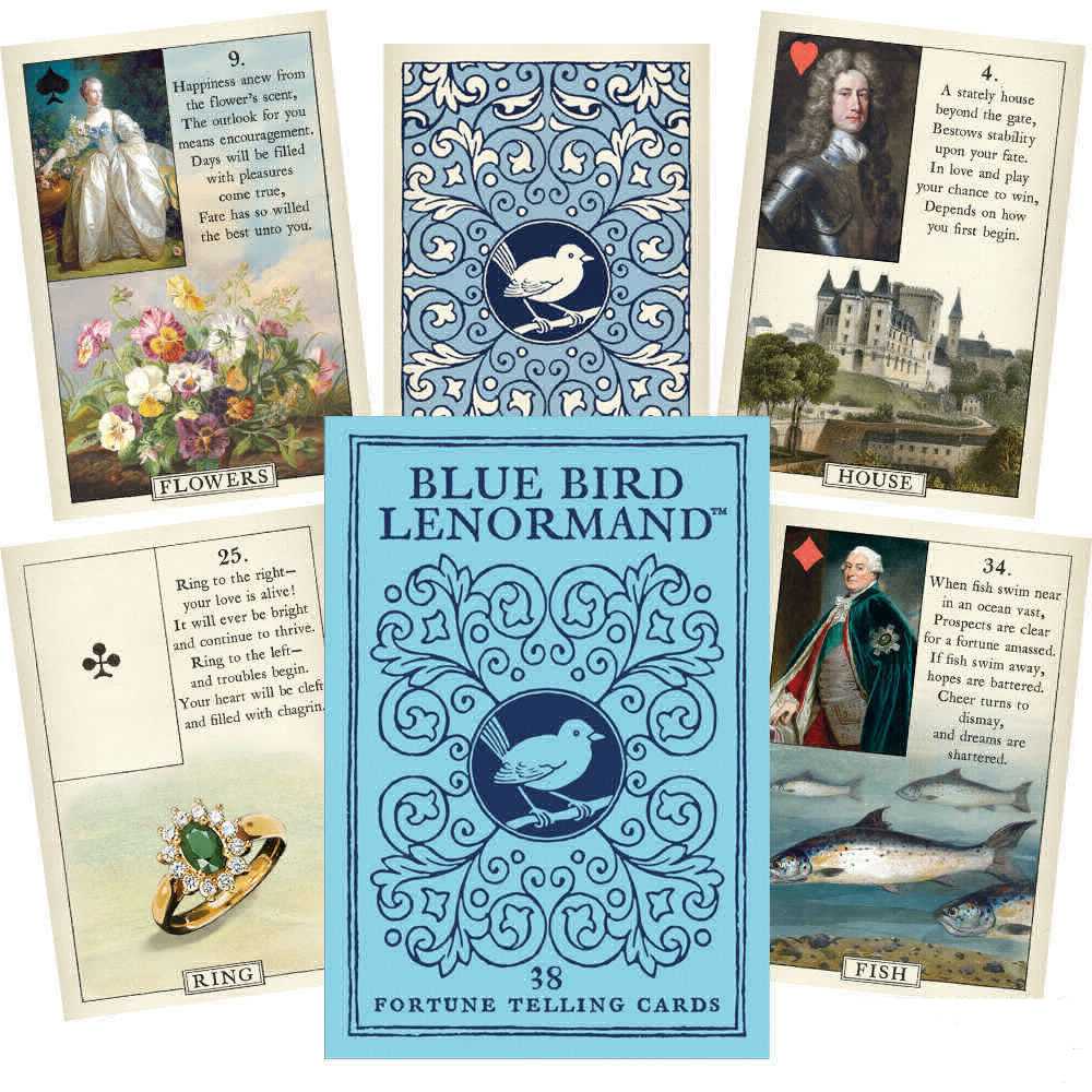 Blue Bird Lenormand cards US Games Systems US Games Systems