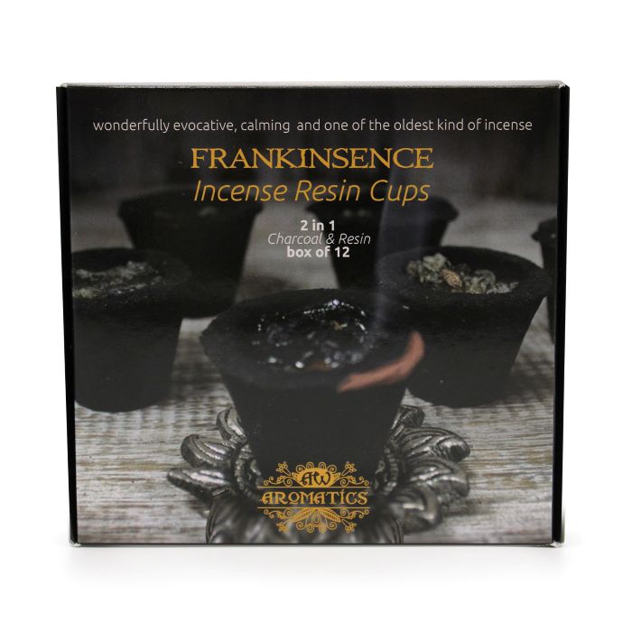 Ritual Resin Smudge Cups Frankincense Banjara