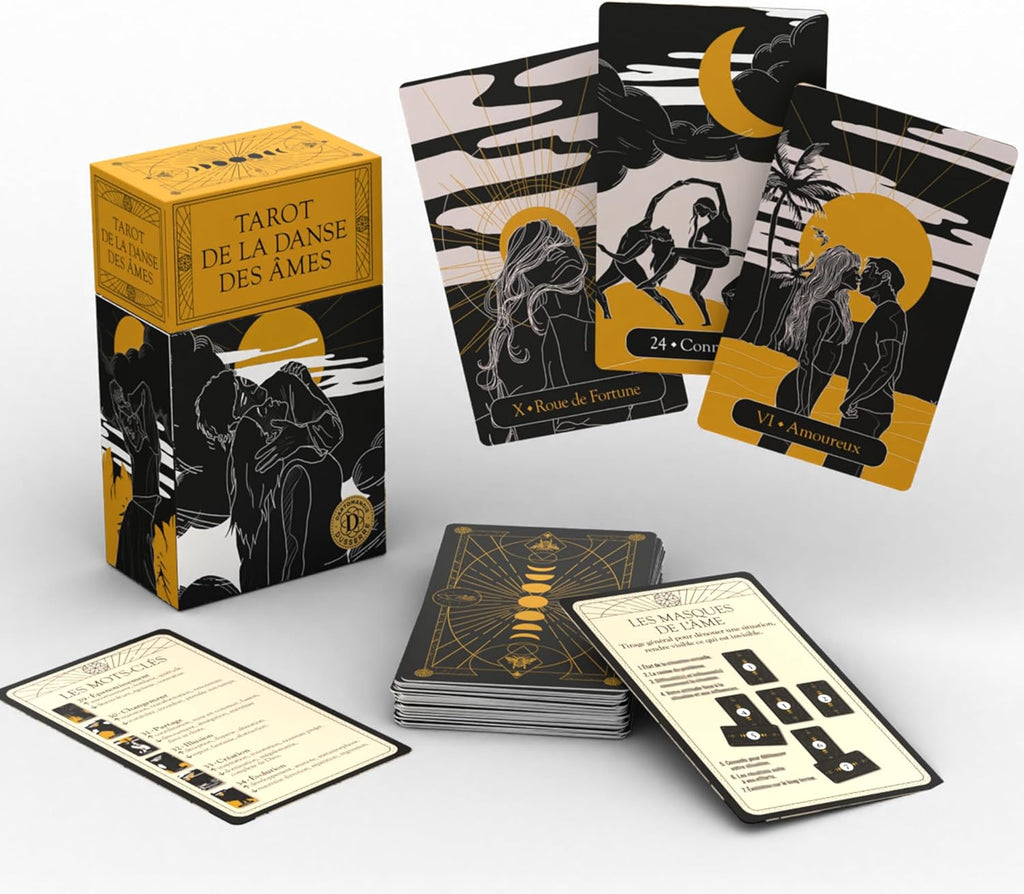 Tarot de la Danse des âmes French edition Grimaud Cartomancie Grimaud Cartomancie