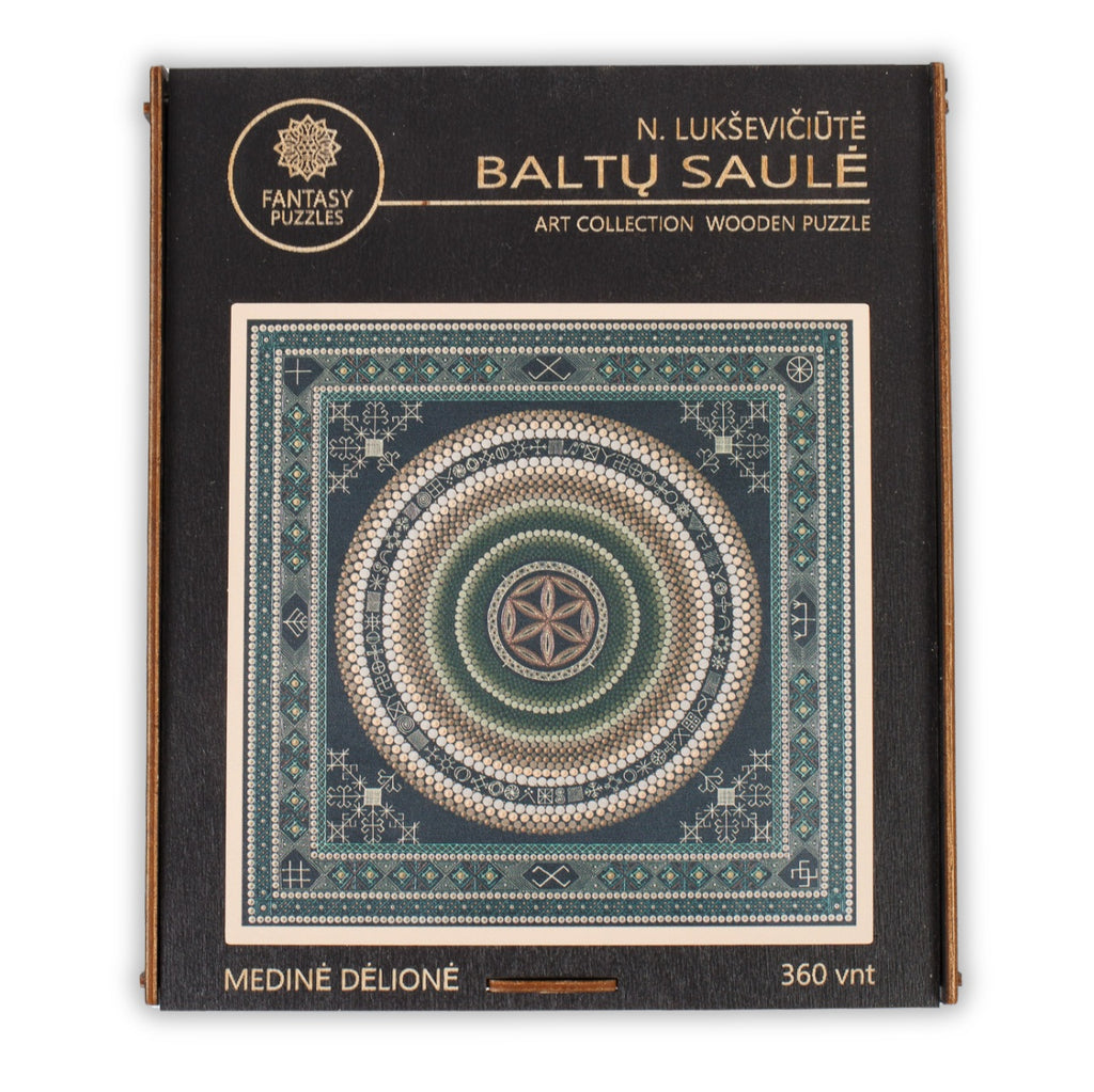 Mandala BALTIC SUN Wooden Puzzle (360 pcs.) Fantasy Puzzles Fantasy Puzzles