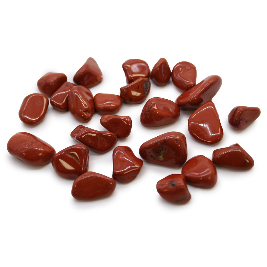 Small African Tumble Stones (24x) - Red Jasper Ancient Wisdom Ancient Wisdom