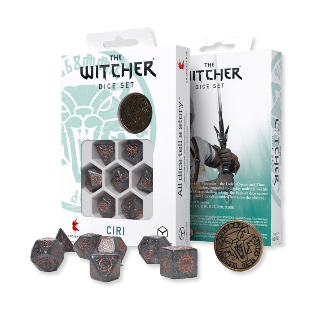 The Witcher Dice Set. Ciri Q-WORKSHOP Q-Workshop