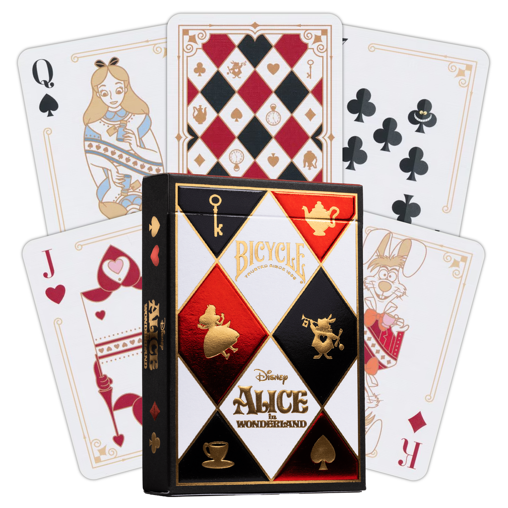 Bicycle Disney Alice in Wonderland Playing Cards Bicycle