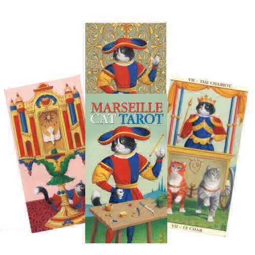 Marseille Cat Tarot cards Lo Scarabeo Lo Scarabeo