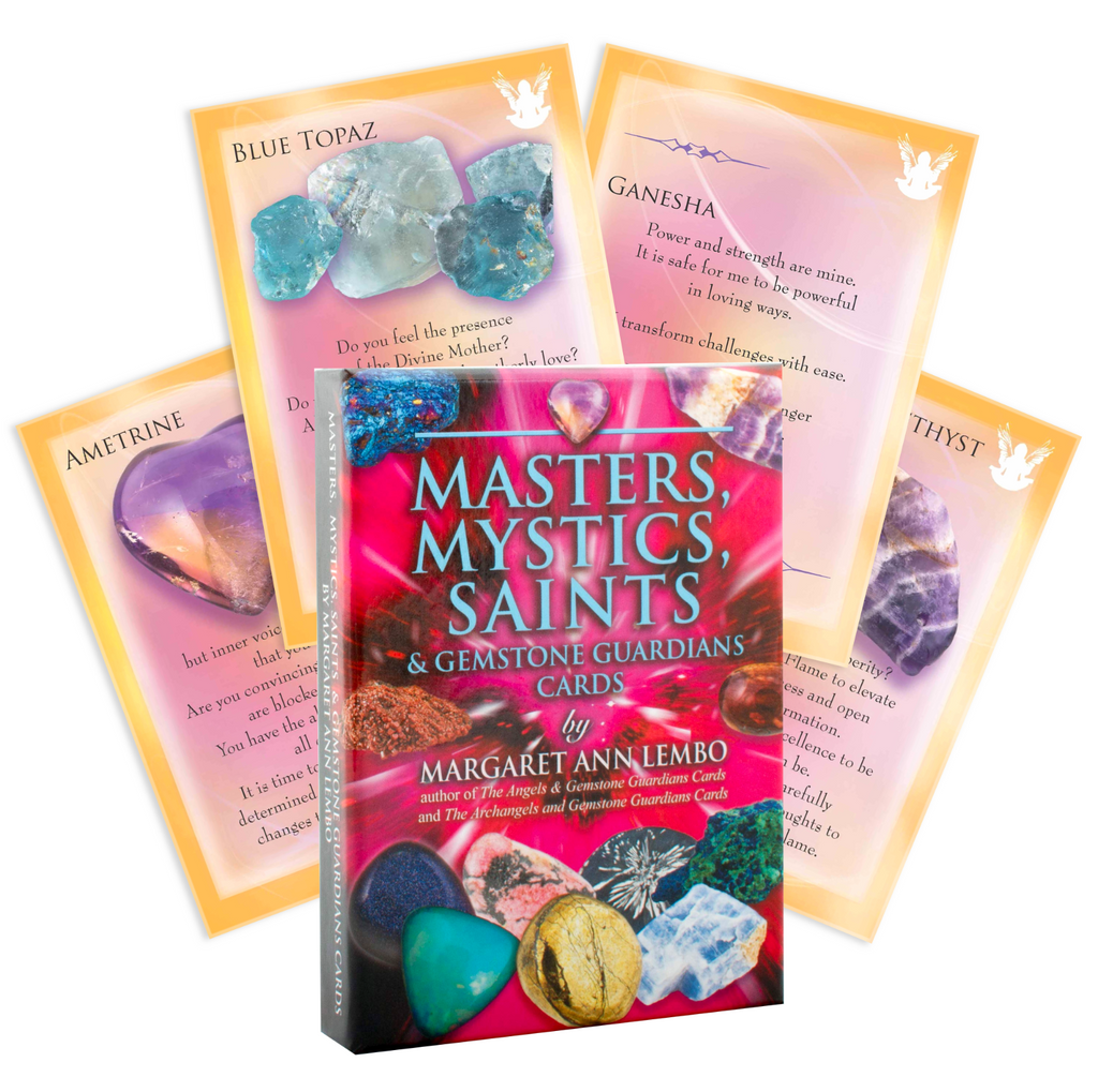 Masters Mystics Saints and Gemstone Guardians Cards Findhorn Press Findhorn Press
