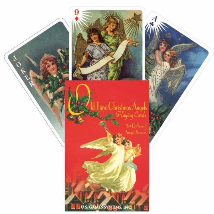 Minor defect Old Time Christmas Angels Playing Cards US Games Systems US Games Systems
