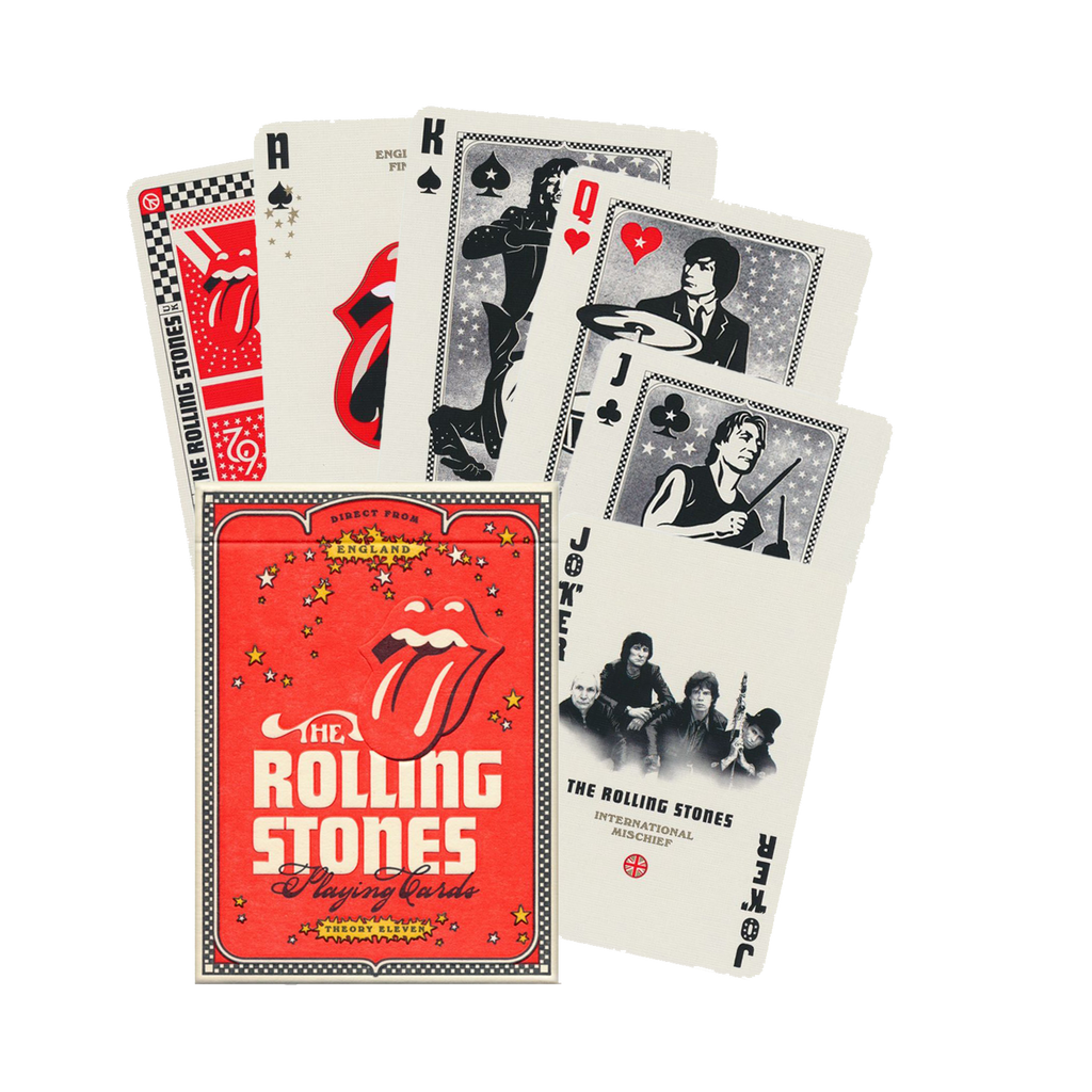 The Rolling Stones playing cards Theory11 Theory 11