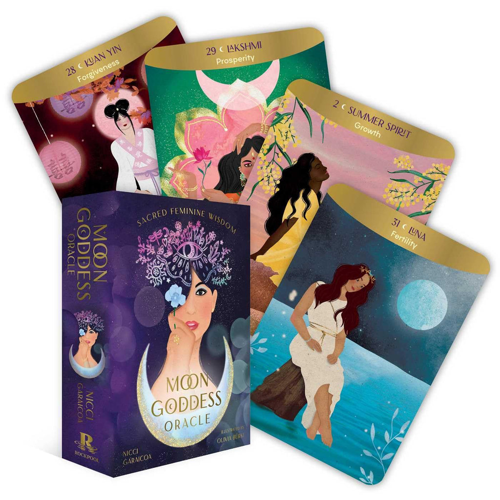 Moon Goddess Oracle cards Rockpool Rockpool