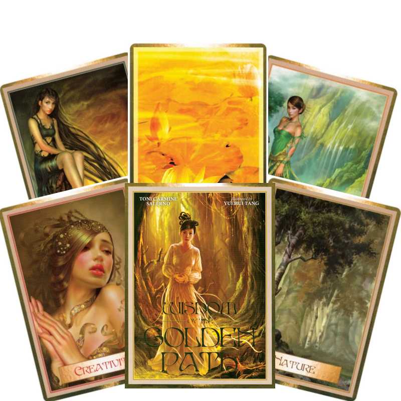 Wisdom of the Golden Path Oracle cards Blue Angel Blue Angel