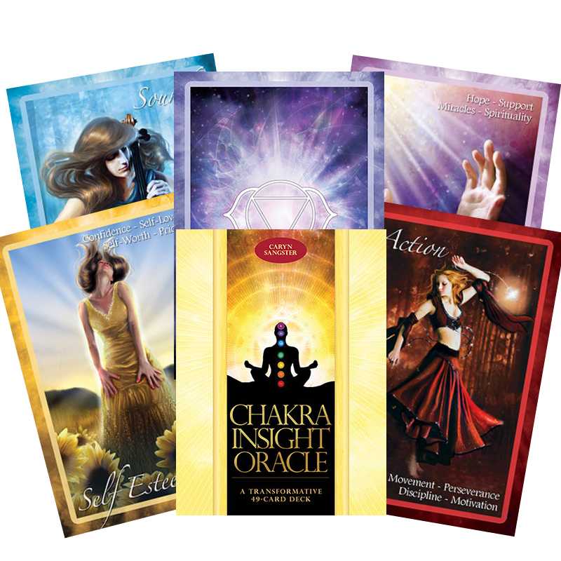 Chakra Insight cards Blue Angel Blue Angel