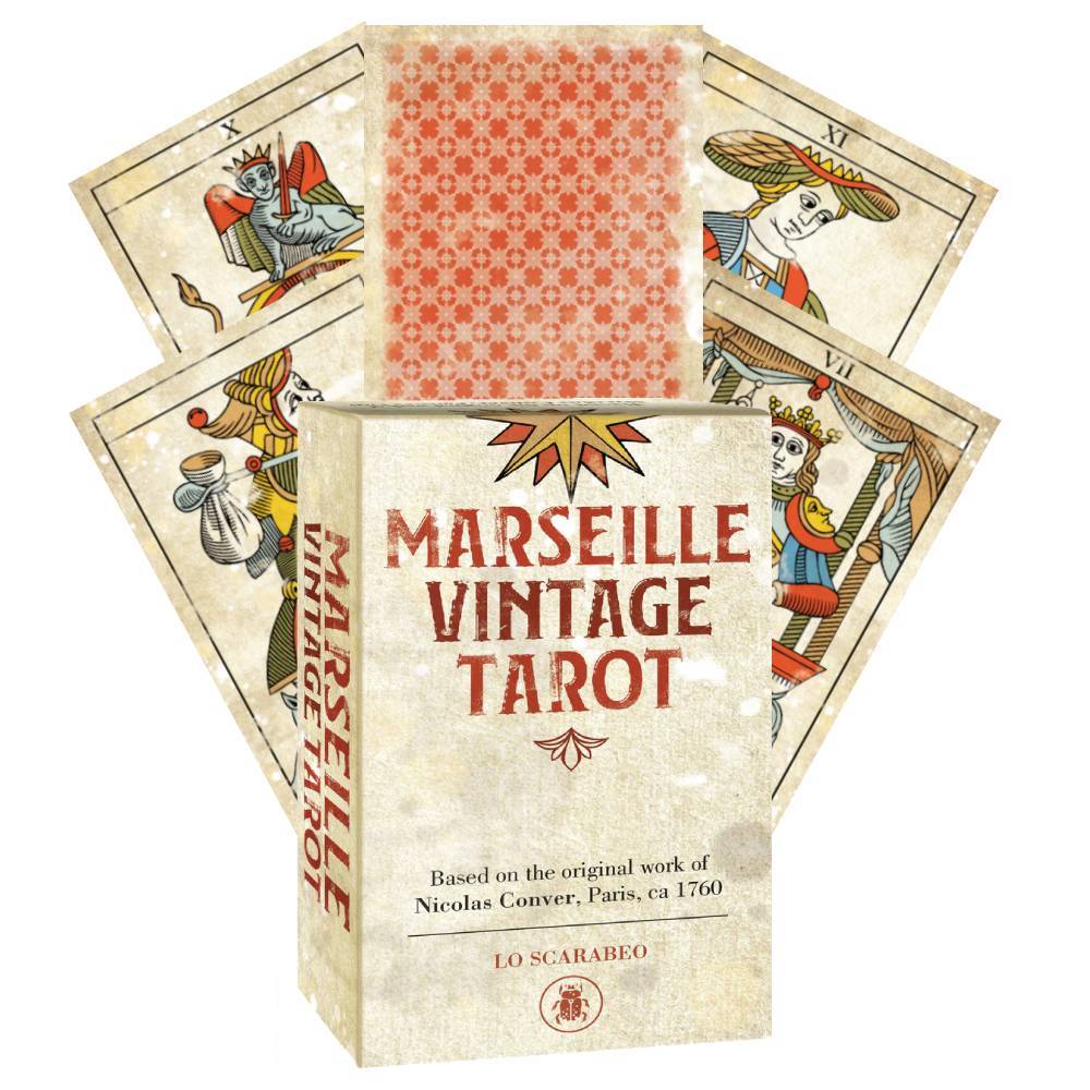 Marseille Vintage Tarot cards Lo Scarabeo Lo Scarabeo