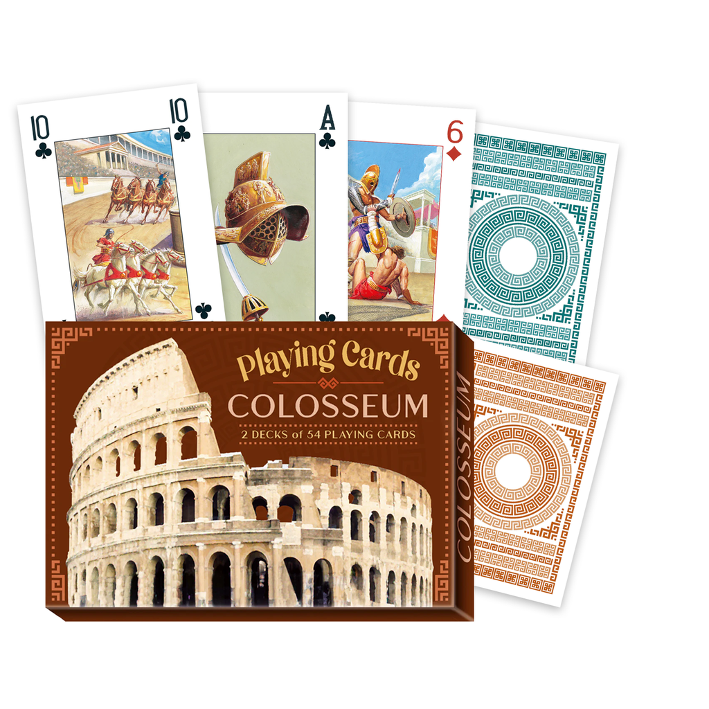 Colosseum Playing Cards Two Decks Lo Scarabeo Lo Scarabeo