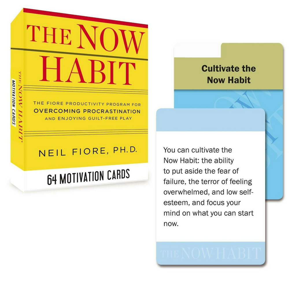 The Now Habit Motivation Cards Tarcher Tarcher