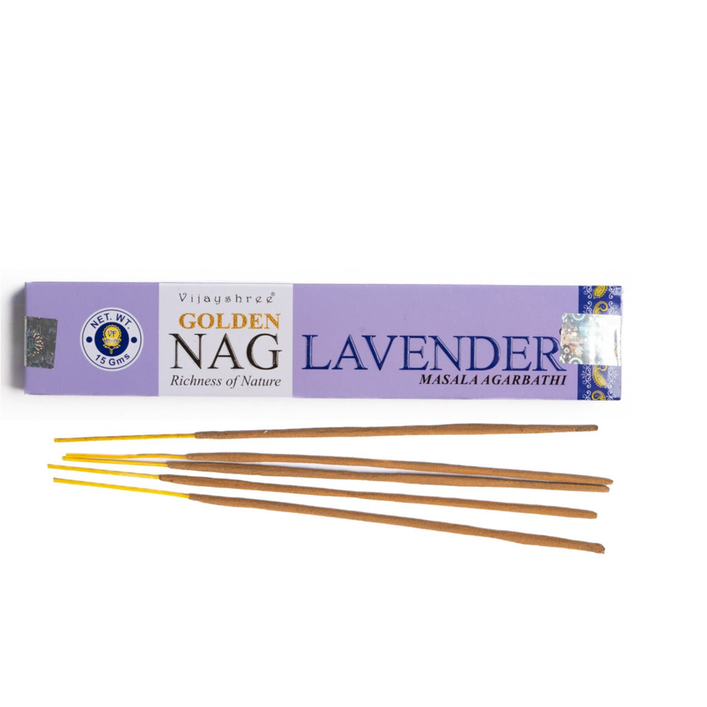 Golden Nag - Lavender Incense Vijayshree Vijayshree