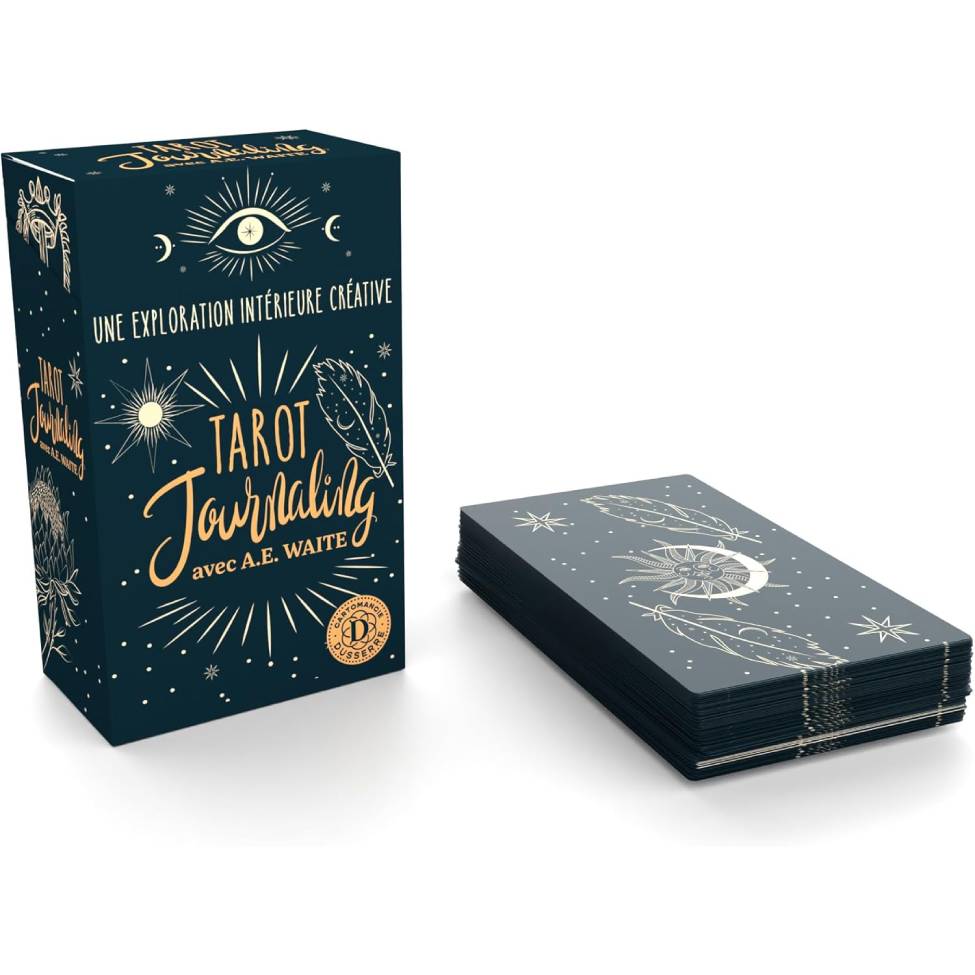 Tarot Journaling avec A.E. Waite cards French Edition Cartamundi Cartamundi