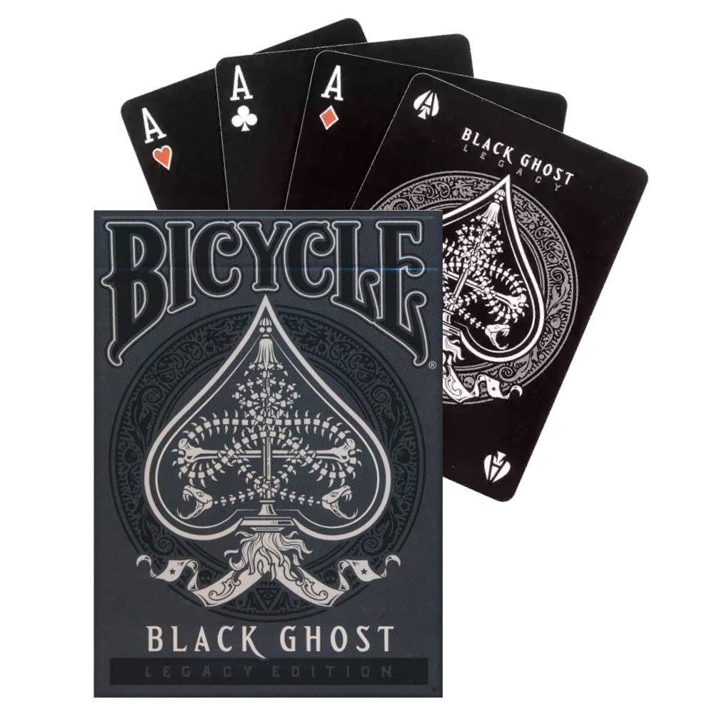 Bicycle Black Ghost Legacy Edition Cards Ellusionist
