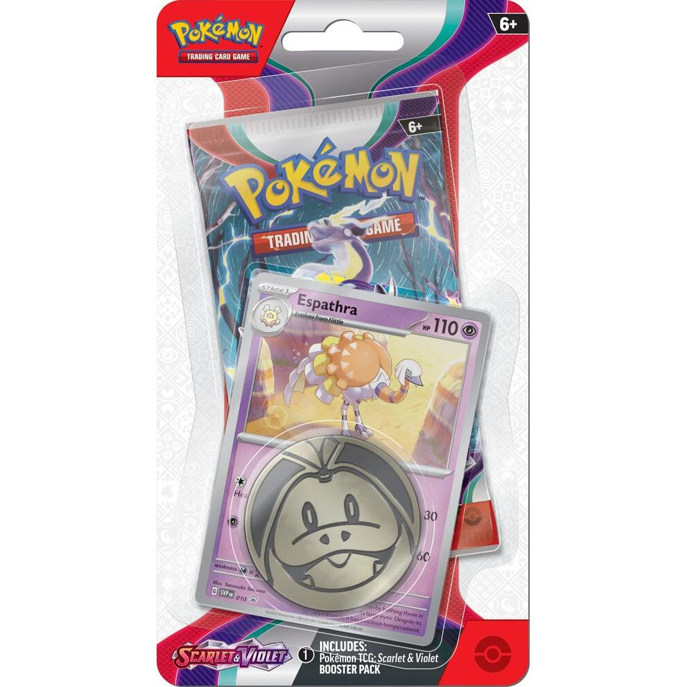 Pokémon Scarlet & Violet SV01 Checklane Blister Espathra ENG Pokémon