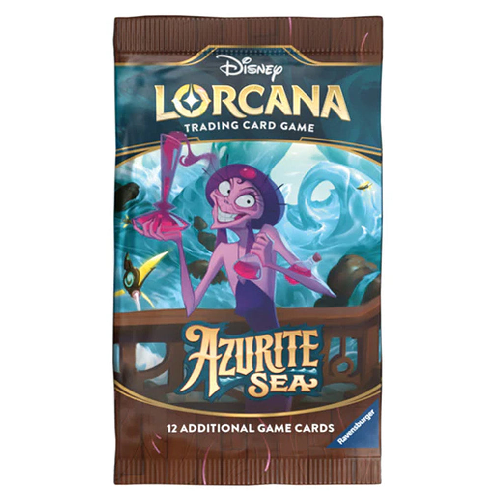 Disney Lorcana Azurite Sea Booster Pack (12 Cards) (ENG) Disney Lorcana