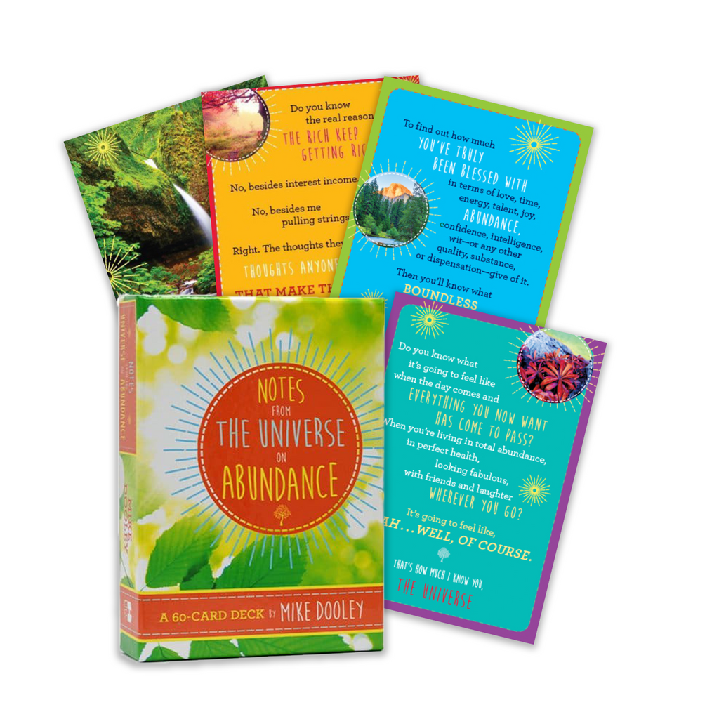 Notes from the Universe on Abundance cards Hay House Hay House