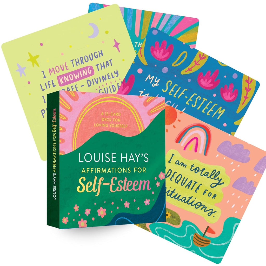 Louise Hay Affirmations For Self-Esteem cards Hay House Hay House