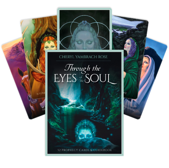Through the Eyes of the Soul Oracle cards Blue Angel Blue Angel